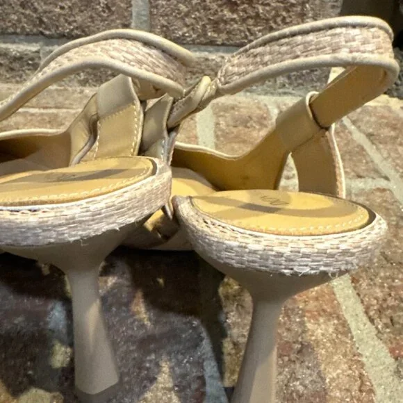 Donald Pliner Elliemay Nylon Mesh Leather Lining Slingback - Picture 6 of 10